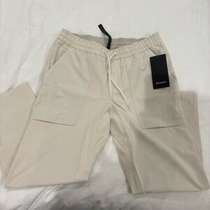 NWT Lululemon Bowline Pant 30" White Opal